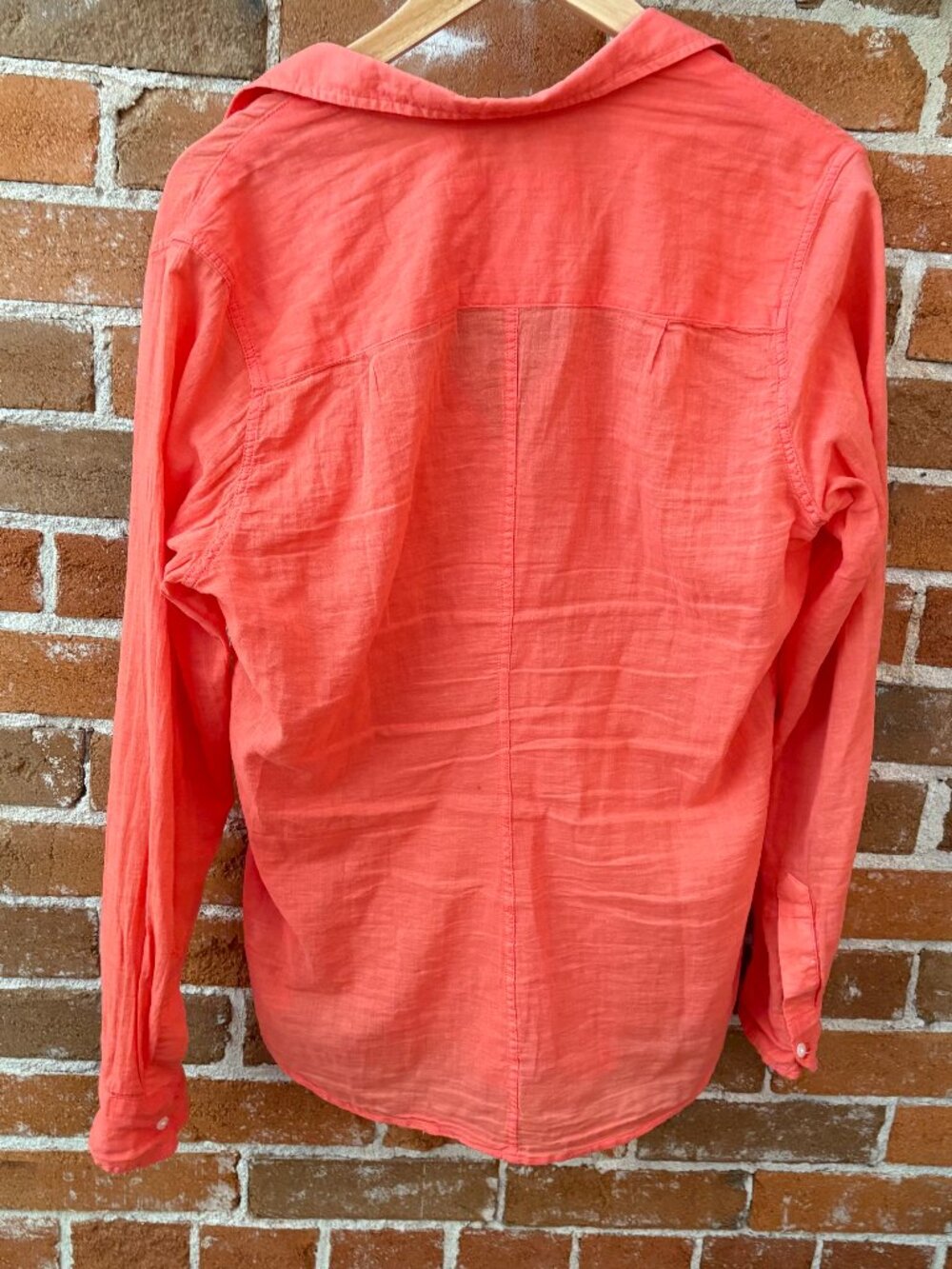 Frank & Eileen "Barry" Long Sleeve Button Down Shirt Size L 100% cotton - Picture 2 of 5